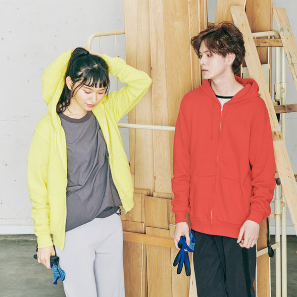 ジップアップライトパーカー|8.4oz|00217-MLZ|Printstar