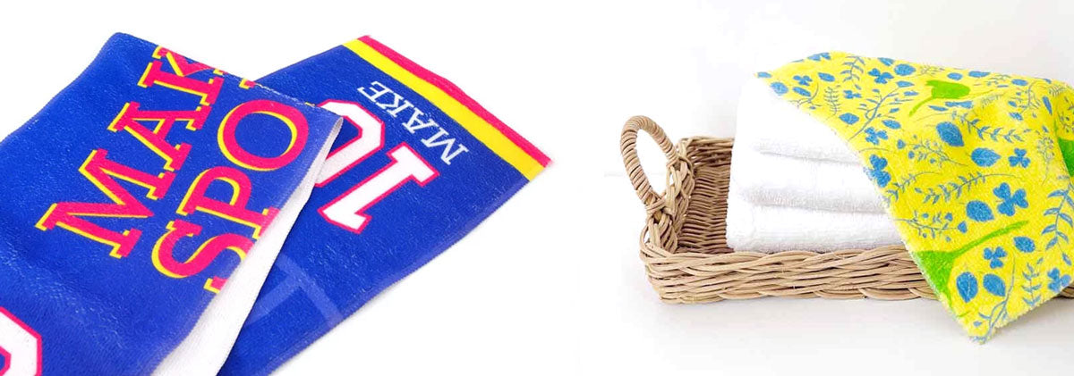 オリジナルのハンドタオル・フェイスタオルが激安です!