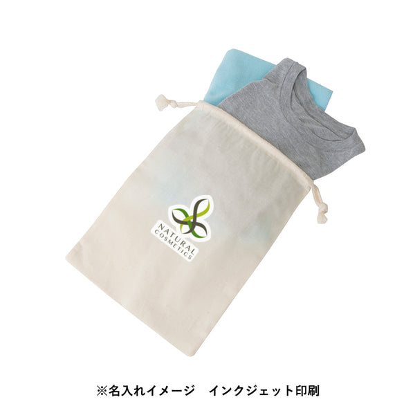 コットン巾着(L)|260×360mm|TR-0294|MARKLESS STYLE