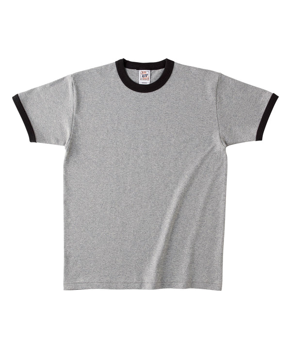 オープンエンド マックスウェイト リンガーTシャツ|6.2oz|OE1121|CROSS & STITCH
