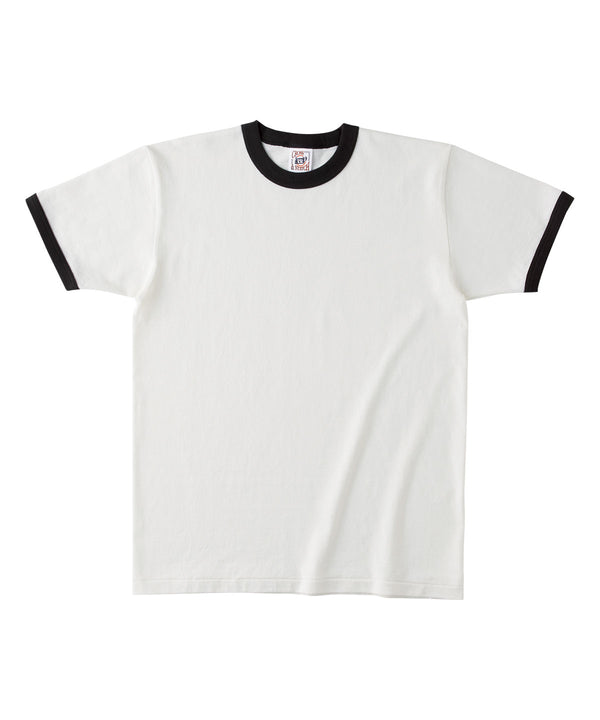 オープンエンド マックスウェイト リンガーTシャツ|6.2oz|OE1121|CROSS & STITCH