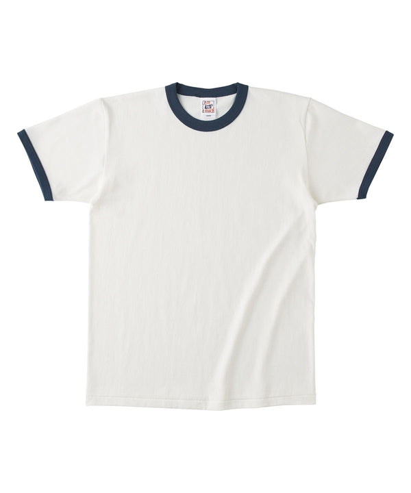 オープンエンド マックスウェイト リンガーTシャツ|6.2oz|OE1121|CROSS & STITCH