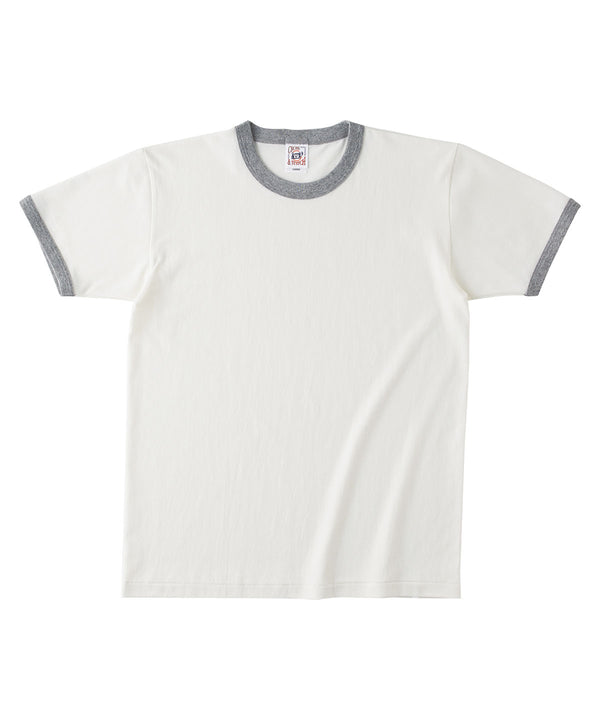オープンエンド マックスウェイト リンガーTシャツ|6.2oz|OE1121|CROSS & STITCH