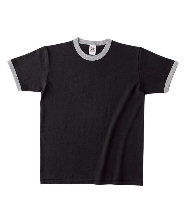 オープンエンド マックスウェイト リンガーTシャツ|6.2oz|OE1121|CROSS & STITCH