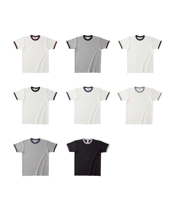 オープンエンド マックスウェイト リンガーTシャツ|6.2oz|OE1121|CROSS & STITCH