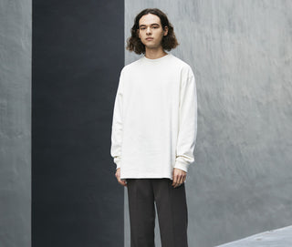 オーガニックコットン ロングスリーブ Tシャツ(2.1インチリブ)|8.8oz|5226-01|United Athle