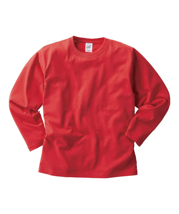 オープンエンド マックスウェイトロングスリーブTシャツ（リブ無し）｜6.2oz｜OE1210｜CROSS & STITCHを1枚から激安オリジナルTシャツ・クラT・デザインTシャツのプリント・作成・自作｜TUQRU（ツクル）
