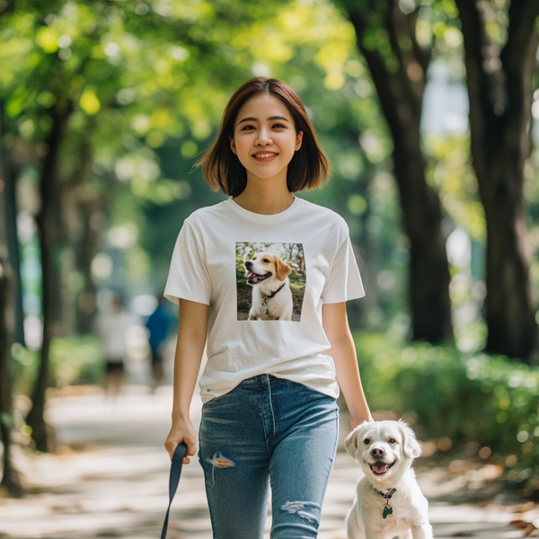 うちの子オリジナルtシャツ 犬や猫のイラスト・写真プリントTシャツを作成するならTUQRU