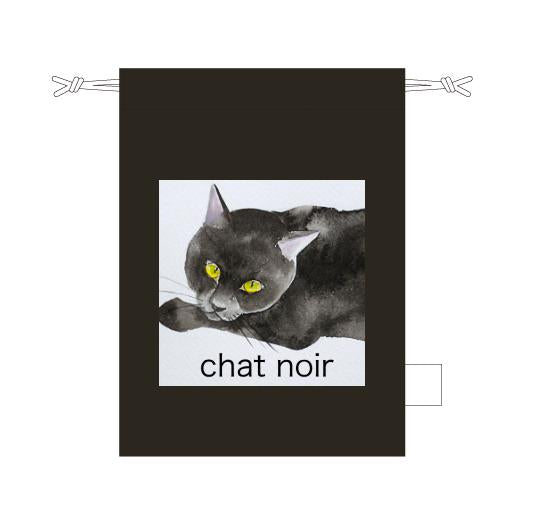 [オリジナル]オーガニックコットンガゼット巾着（S）｜140×190mm｜TR-1168｜MARKLESS STYLE｜片面