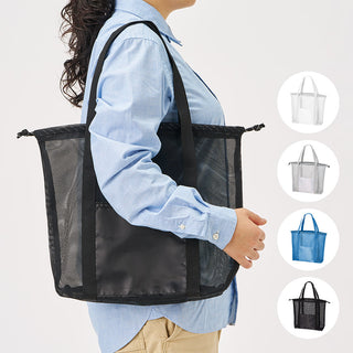 メッシュライントート（L）｜410×330mm｜TR-1396｜MARKLESS STYLE