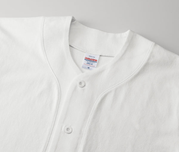 コットン ジャージー ベースボールシャツ｜8.5oz｜4982-01｜United Athle