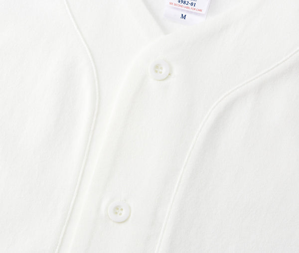 コットン ジャージー ベースボールシャツ｜8.5oz｜4982-01｜United Athle