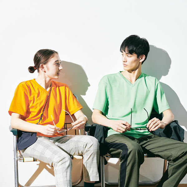 ドライVネックTシャツ|4.4oz|00337-AVT|glimmer