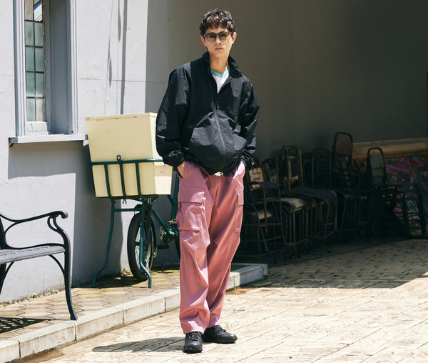 コットンライク ナイロン トレーニング ジャケット(裏地付)|7220-01|United Athle