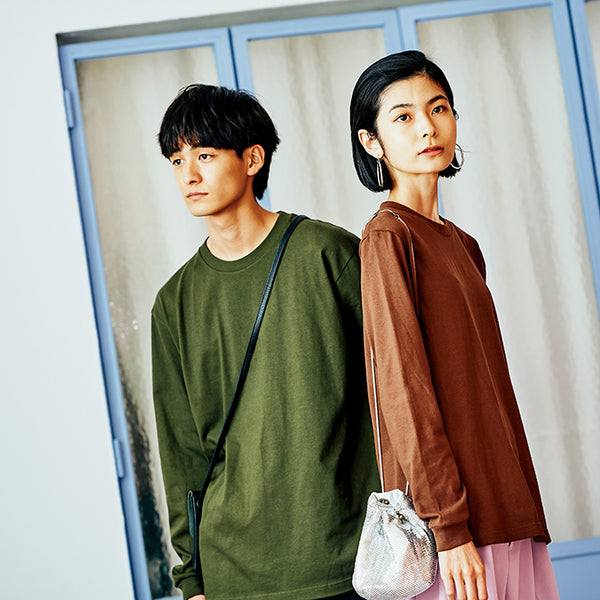 ヘビーウェイトLS-Tシャツ(+リブ)|5.6oz|00110-CLL|Printstar