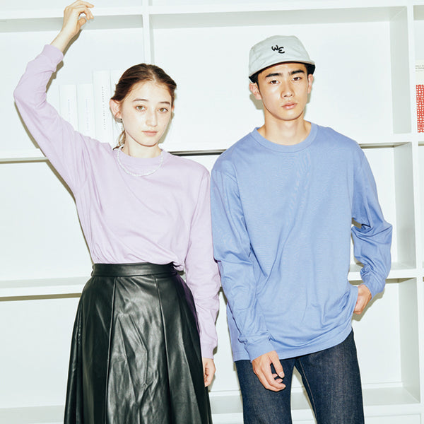 ヘビーウェイトLS-Tシャツ(+リブ)|5.6oz|00110-CLL|Printstar