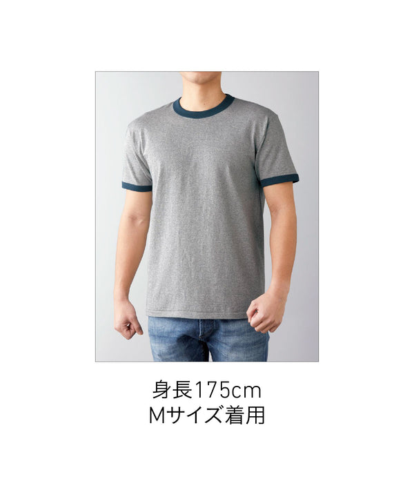 オープンエンド マックスウェイト リンガーTシャツ|6.2oz|OE1121|CROSS & STITCH
